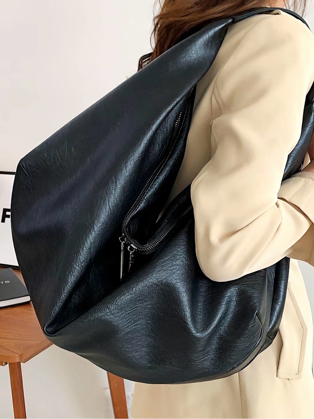 New Classic Black Hobo Bag